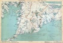 Plate 012 - Sandwich, Falmouth, Vineyard Sound, Barnstable, Bourne, Massachusetts State Atlas 1909